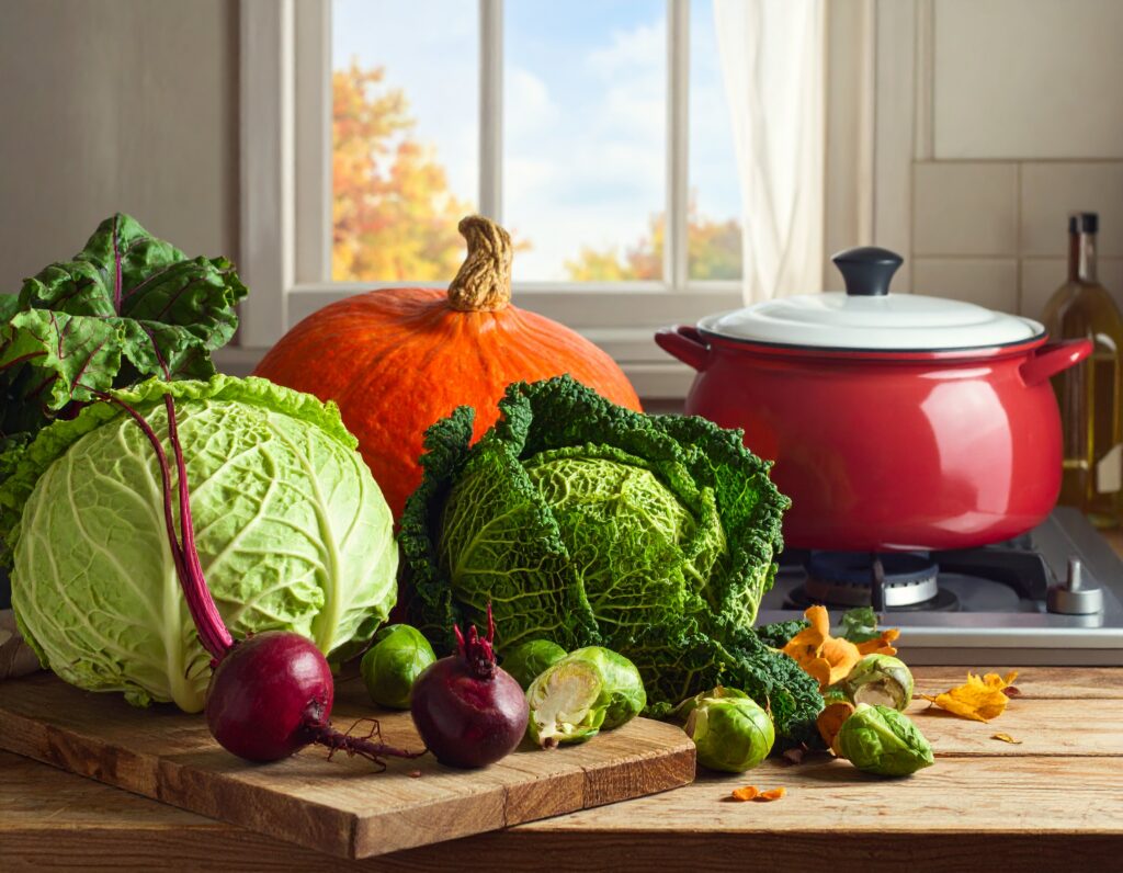 Gemüse aus dem Backofen